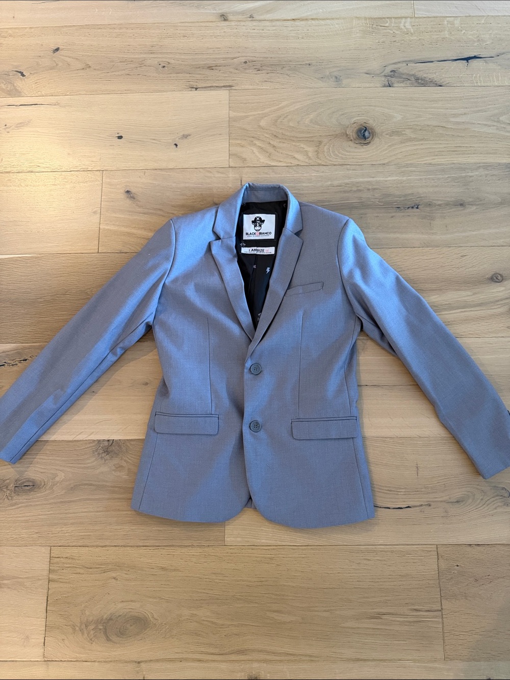 Light Gray Boys' Blazer - Two-Button